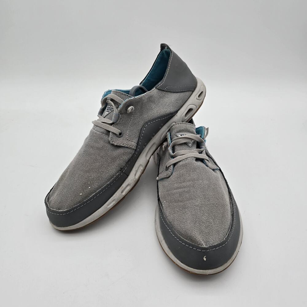 Columbia Shoes Mens 11 Gray Bahama Vent Loco Relaxed III Loafers Techlite Boat